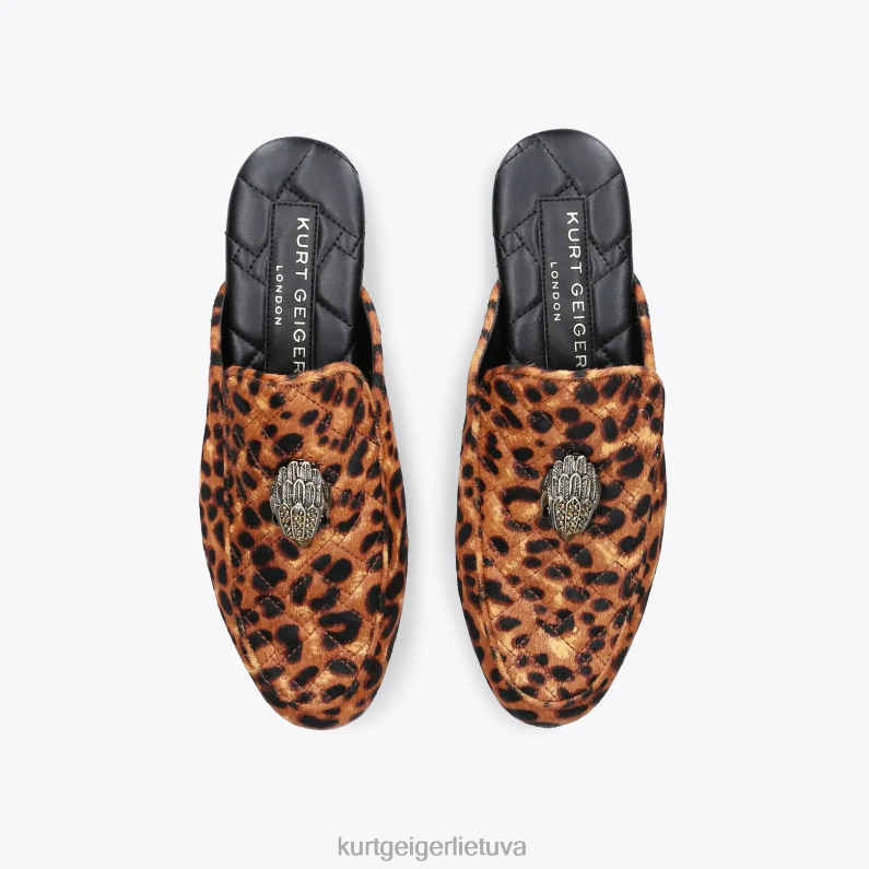 Kurt Geiger vyrų londono holly erelis mulas T2T28657 vidutinio rudumo | avalynė