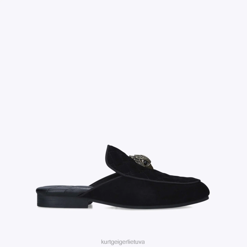 Kurt Geiger vyrų londono holly erelis mulas T2T28658 juodas | avalynė