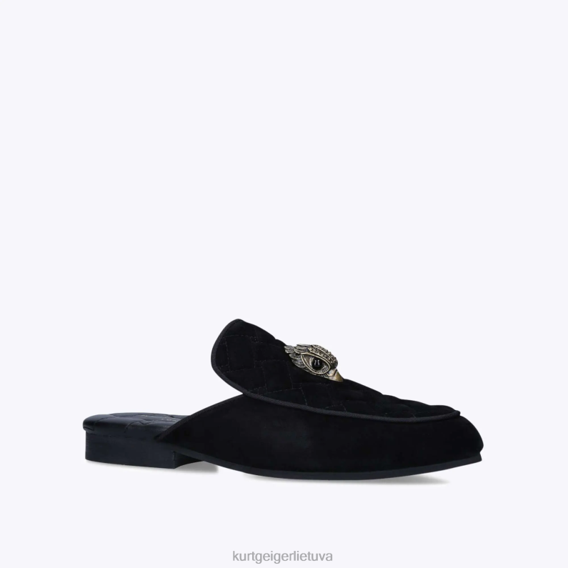 Kurt Geiger vyrų londono holly erelis mulas T2T28658 juodas | avalynė