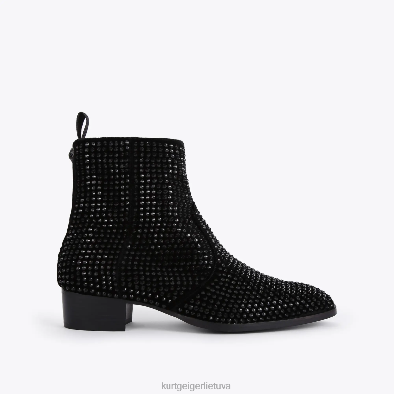 Kurt Geiger vyrų Londono gin stud T2T28655 juodas | avalynė