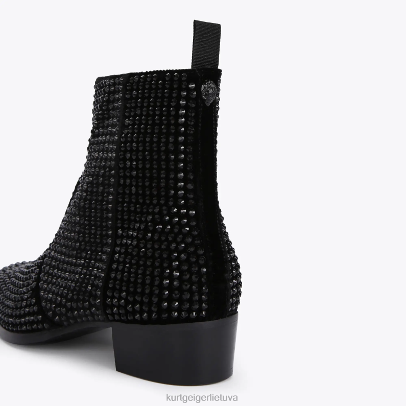 Kurt Geiger vyrų Londono gin stud T2T28655 juodas | avalynė