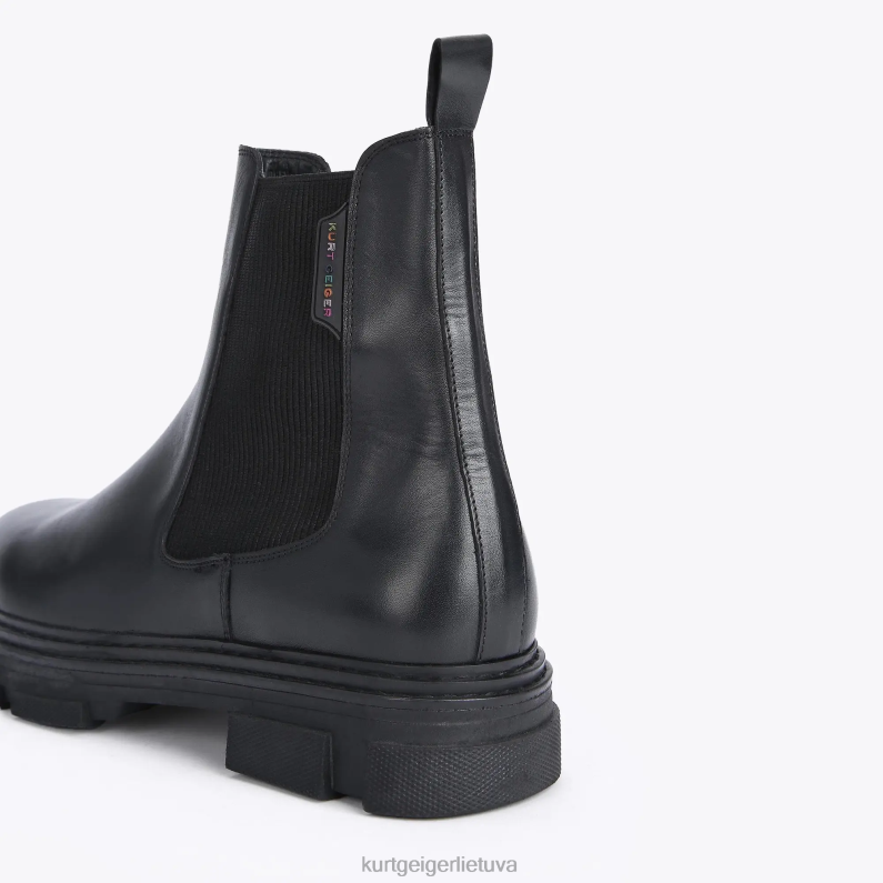 Kurt Geiger vyrų Londono paukštis Čelsis T2T28656 juodas | avalynė