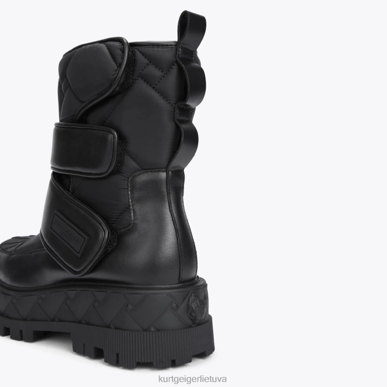 Kurt Geiger vyrų londonas londonas puffer T2T28651 juodas | avalynė