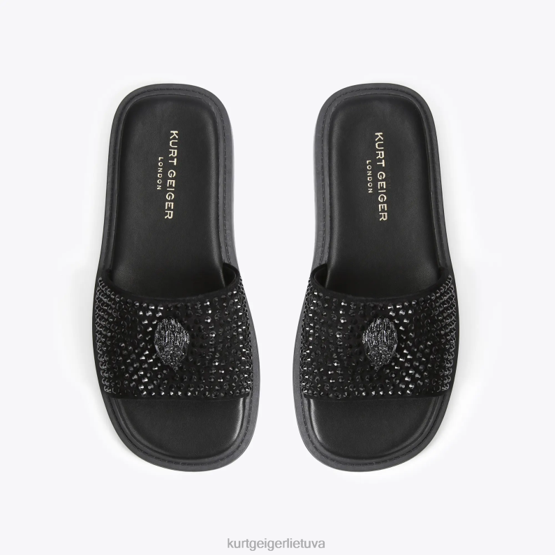 Kurt Geiger vyrų Londono Oskaro perlas T2T28613 juodas | avalynė