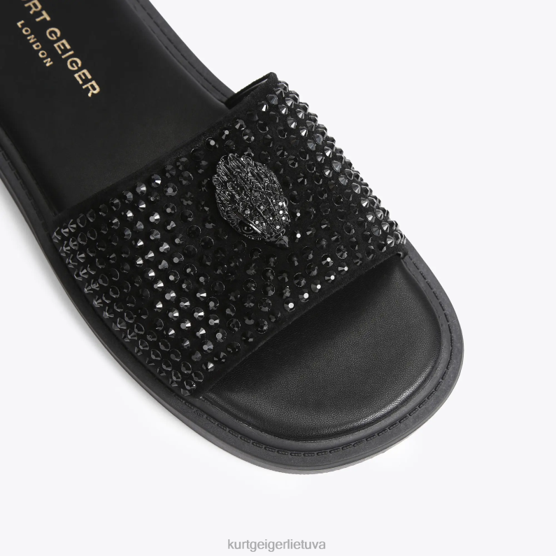 Kurt Geiger vyrų Londono Oskaro perlas T2T28613 juodas | avalynė