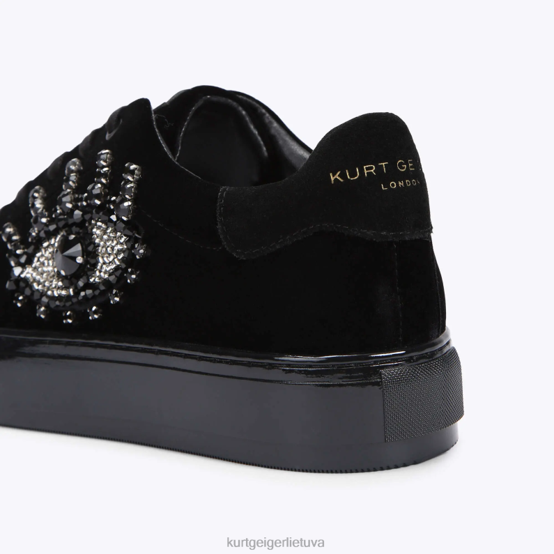 Kurt Geiger vyrų Londono Laney akis T2T28606 juodas | avalynė