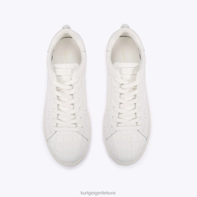 Kurt Geiger vyrų londono laney krosas T2T28603 baltas | avalynė